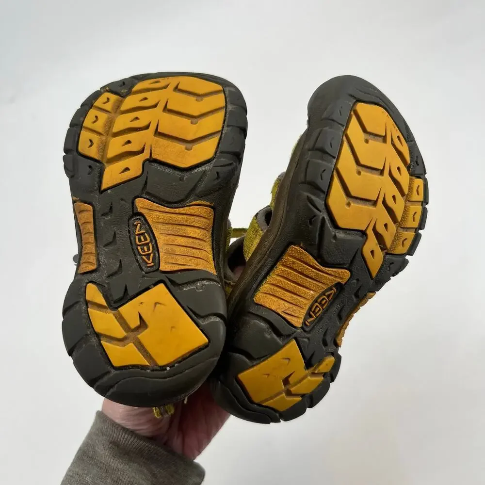 Keen Newport H2 Size 10 toddler Hiking Waterproof Comfort Sandals 1008590 Yellow